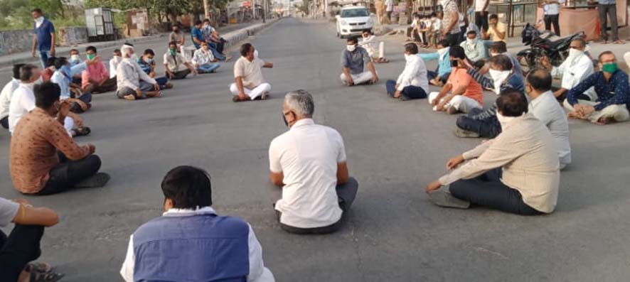 This MLA from Jalore sat on a dharna and then it happened