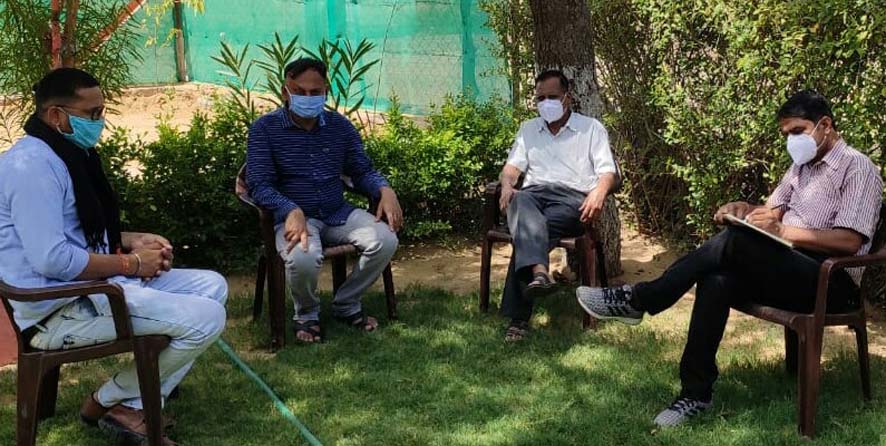 Child welfare committee inspects, directs to use masks