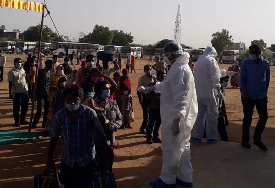 These trains reached Jalore this time with 2 thousand migrants