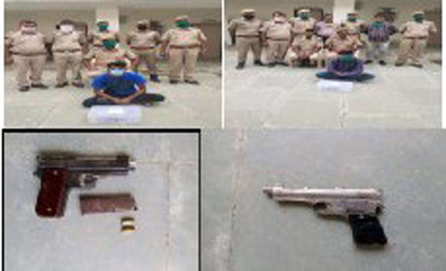 These historyheaters were caught with illegal weapons in Jalore