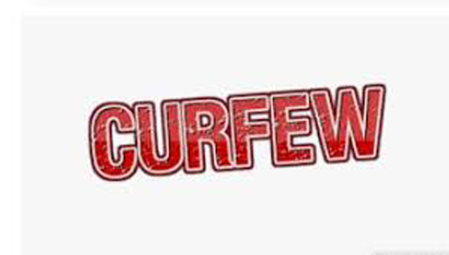Curfew started here in Jalore city